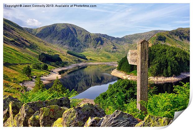 Haweswater, Cumbria Print by Jason Connolly