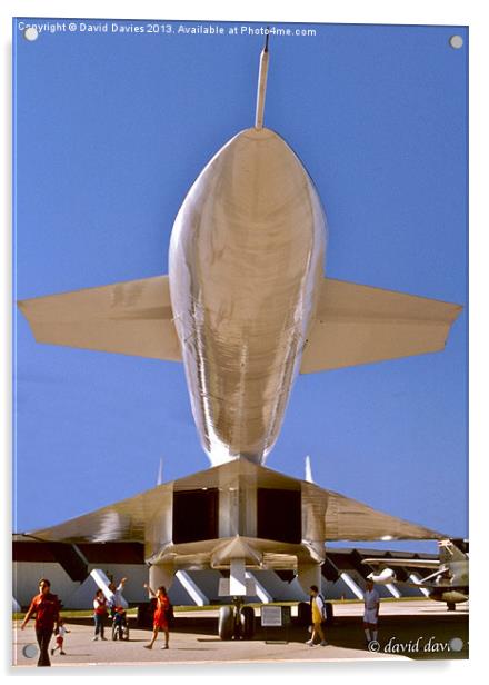 XB-70 Valkyrie Acrylic by David Davies