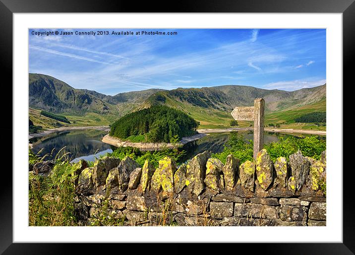 Haweswater, Cumbria Framed Mounted Print by Jason Connolly
