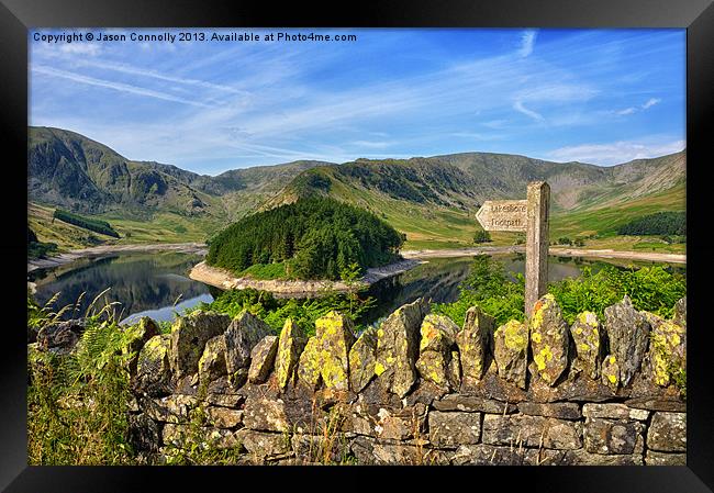 Haweswater, Cumbria Framed Print by Jason Connolly