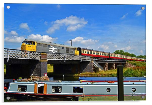 Class 31 No 31108 Acrylic by William Kempster