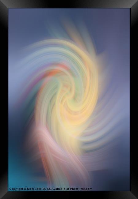 Pastel winds Framed Print by Mark Cake