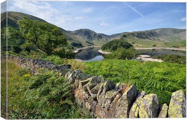 Haweswater Views Canvas Print by Gary Kenyon