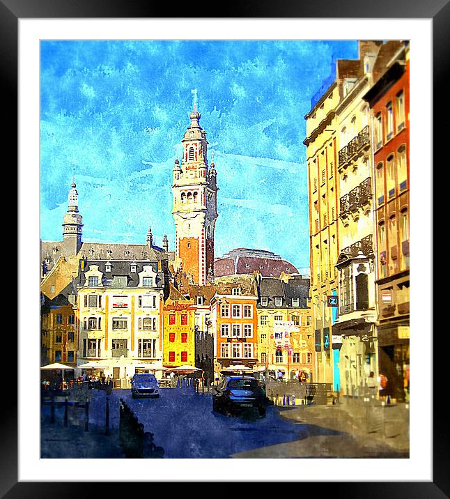 lille france Framed Mounted Print by dale rys (LP)
