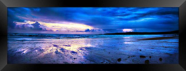 Freshwater West Beach Framed Print by Simon West