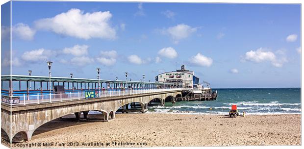 Bournemouth pier Canvas Print by Thanet Photos