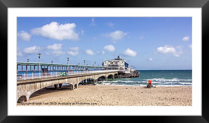 Bournemouth pier Framed Mounted Print by Thanet Photos