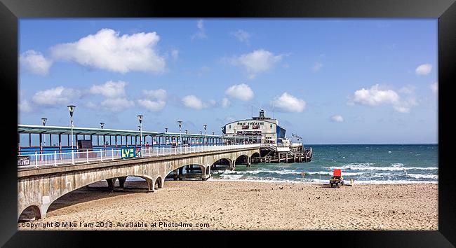 Bournemouth pier Framed Print by Thanet Photos