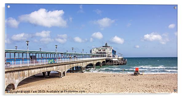 Bournemouth pier Acrylic by Thanet Photos