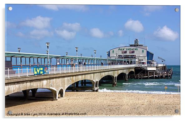 Bournemouth pier 2 Acrylic by Thanet Photos