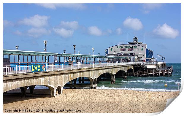 Bournemouth pier 2 Print by Thanet Photos