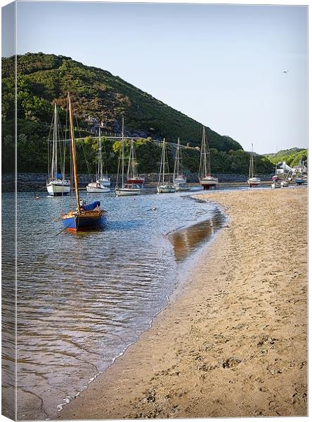FLOOD TIDE SOLVA #2 Canvas Print by Anthony R Dudley (LRPS)