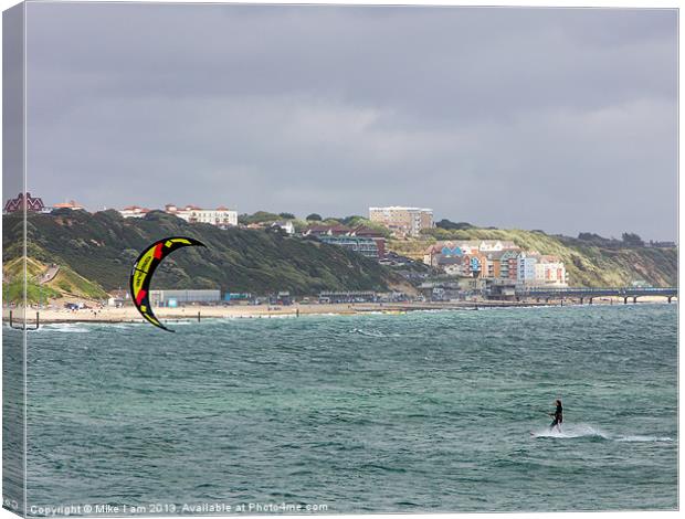 Freestyle Kitesurfing Canvas Print by Thanet Photos