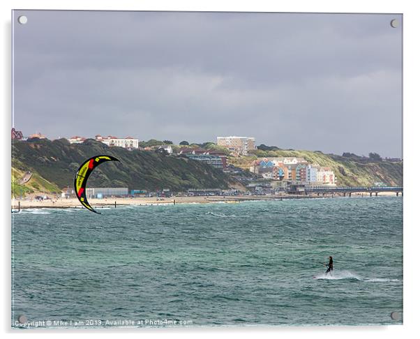 Freestyle Kitesurfing Acrylic by Thanet Photos