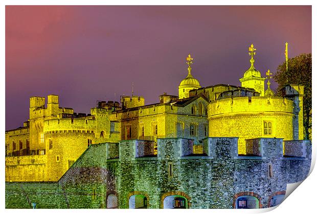 Tower of London Print by Jan Venter