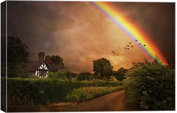 Pot of Gold Canvas Print by Dawn Cox