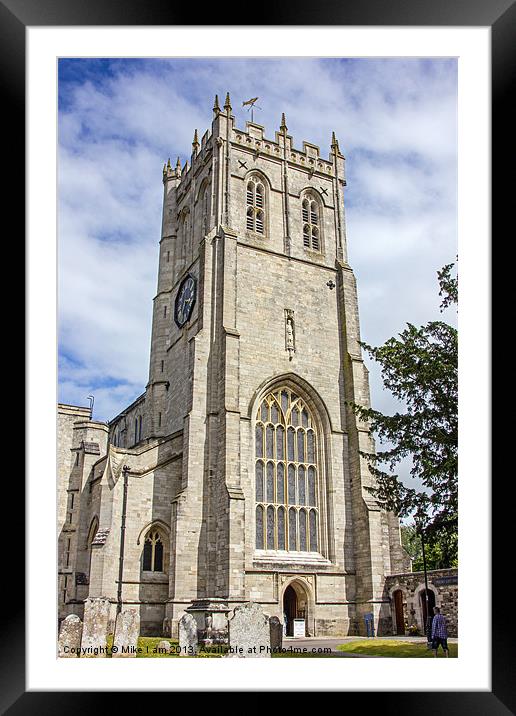 Christchurch Priory Framed Mounted Print by Thanet Photos