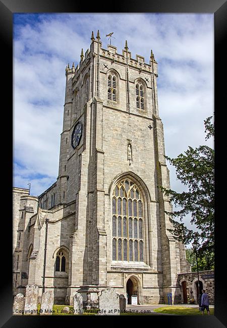 Christchurch Priory Framed Print by Thanet Photos