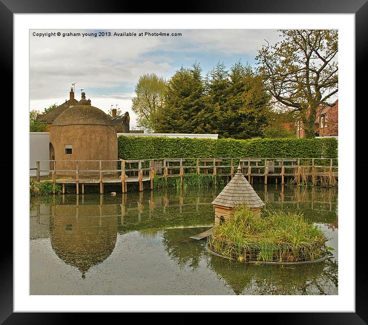 Shenley Lock-Up Framed Mounted Print by graham young