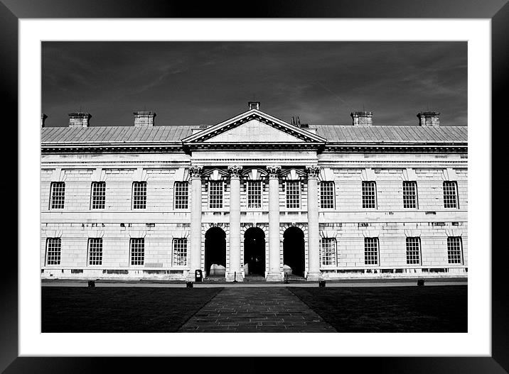 Naval College Two Framed Mounted Print by Gavin OMahony