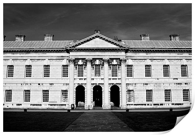 Naval College Two Print by Gavin OMahony