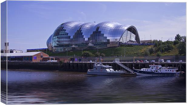 Newcastle Sage Centre Canvas Print by David French