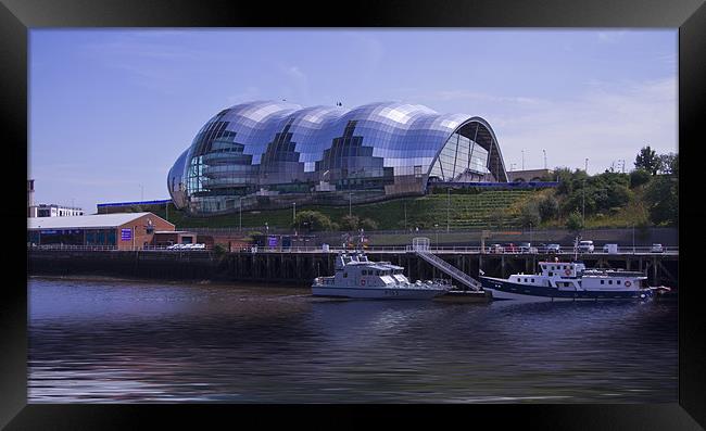 Newcastle Sage Centre Framed Print by David French