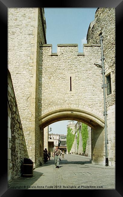 The Tower of London Framed Print by Carole-Anne Fooks