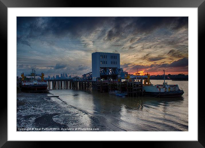 This is Woolwich Framed Mounted Print by Neal P
