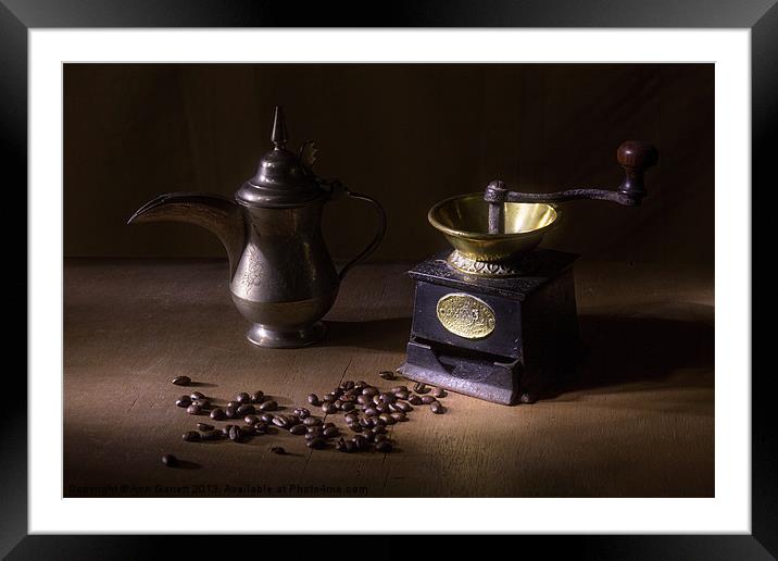 Coffee Arabica Framed Mounted Print by Ann Garrett