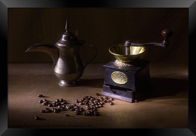 Coffee Arabica Framed Print by Ann Garrett