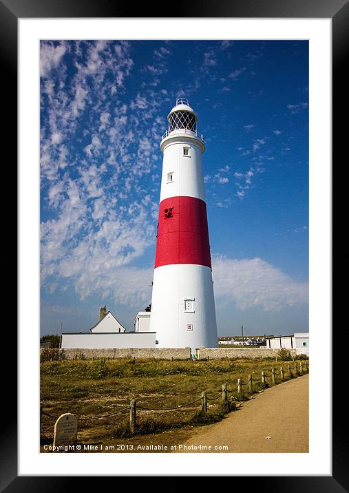 Portland Bill Framed Mounted Print by Thanet Photos