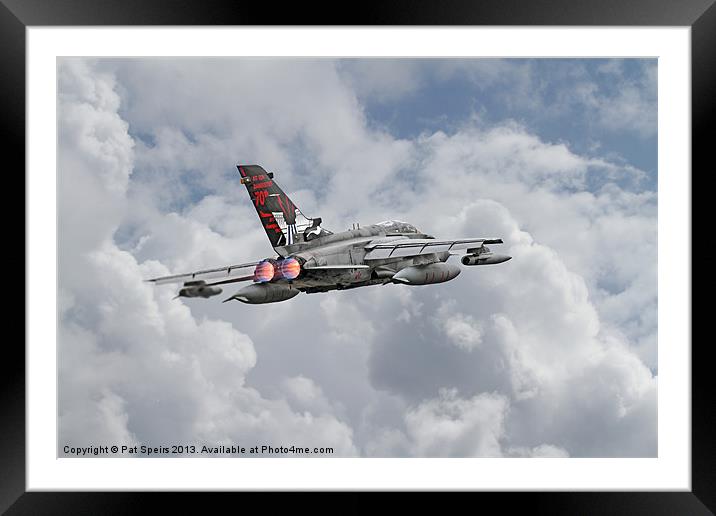RAF Tornado - 617 Squadron Framed Mounted Print by Pat Speirs