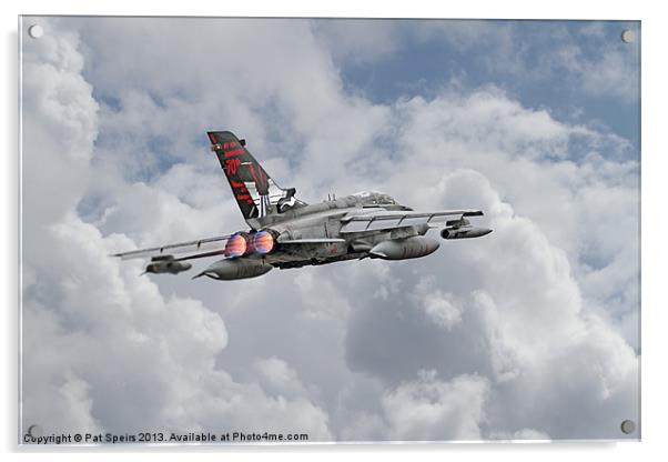 RAF Tornado - 617 Squadron Acrylic by Pat Speirs