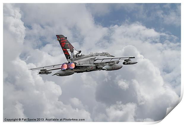 RAF Tornado - 617 Squadron Print by Pat Speirs