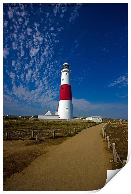 Portland bill 2 Print by Thanet Photos