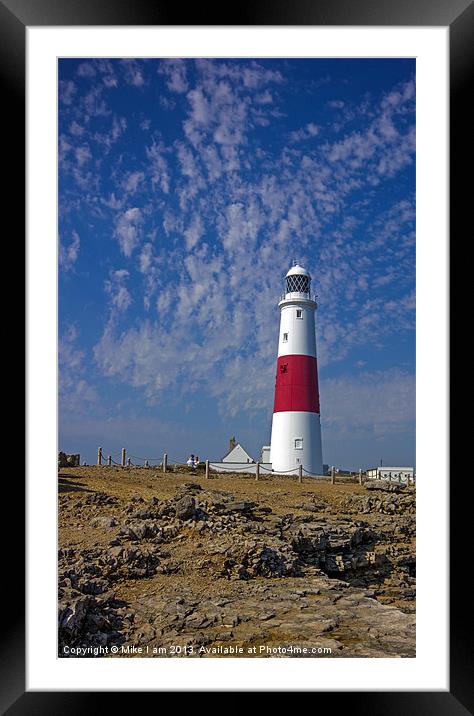 Portland Bill Lighthouse Framed Mounted Print by Thanet Photos