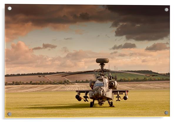 Apache Dusk Acrylic by Gareth Kirby