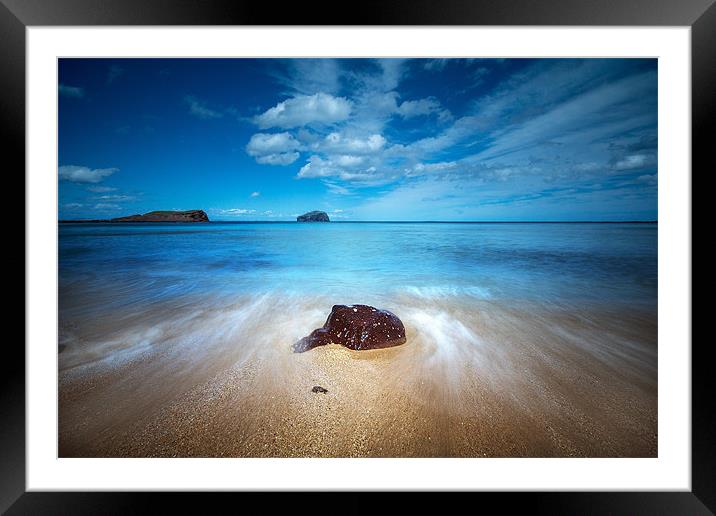 Bass Rock Framed Mounted Print by Keith Thorburn EFIAP/b