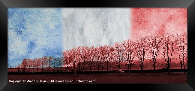 Memories of France Framed Print by Michelle Orai