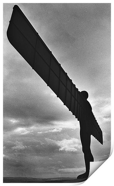 Angel of the North Print by Stephen Hayes