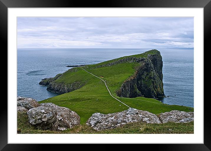 Neist Point, Isle of Skye Framed Mounted Print by Jacqi Elmslie