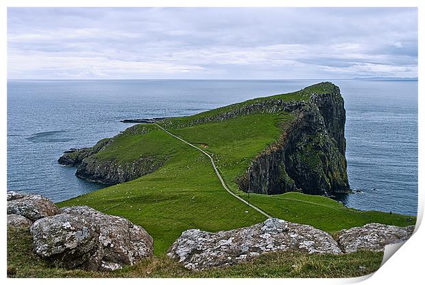 Neist Point, Isle of Skye Print by Jacqi Elmslie