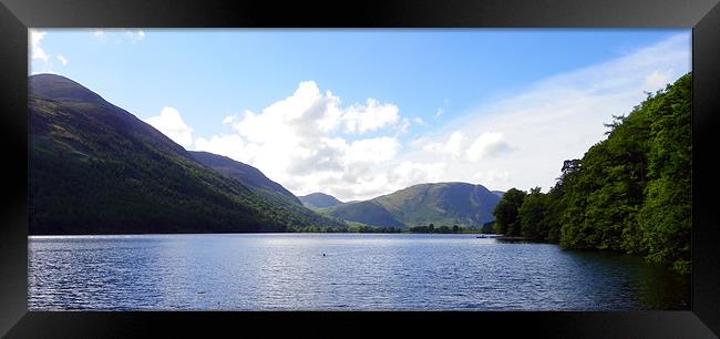 View over Buttermere Framed Print by Oliver Gibson