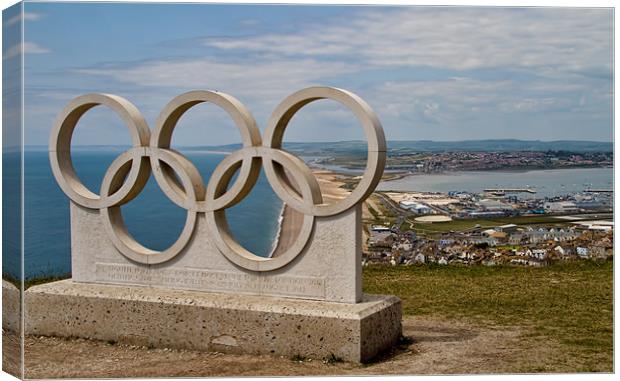 Olympic View Canvas Print by Val Saxby LRPS