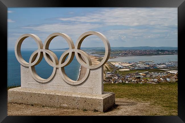 Olympic View Framed Print by Val Saxby LRPS