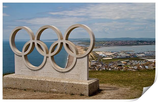 Olympic View Print by Val Saxby LRPS