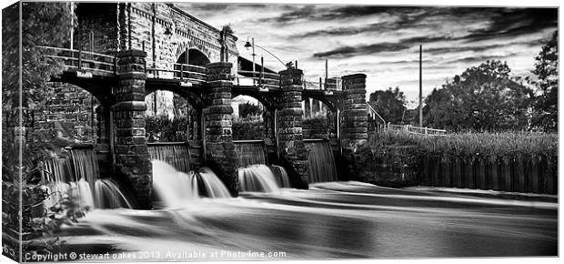 Hometown collection 1 Northwich Canvas Print by stewart oakes
