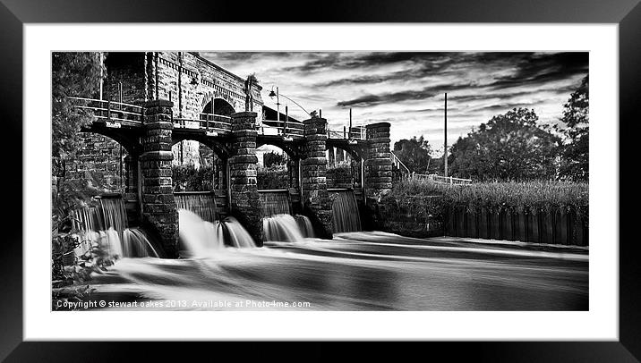 Hometown collection 1 Northwich Framed Mounted Print by stewart oakes