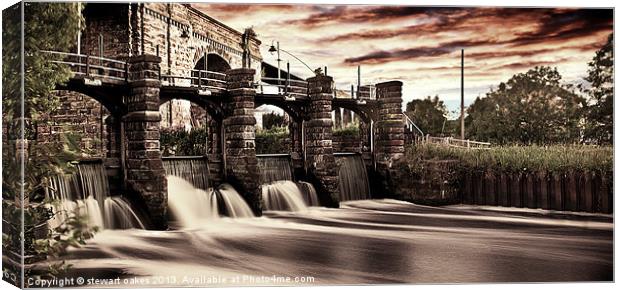 Hometown collection 2 Northwich Canvas Print by stewart oakes